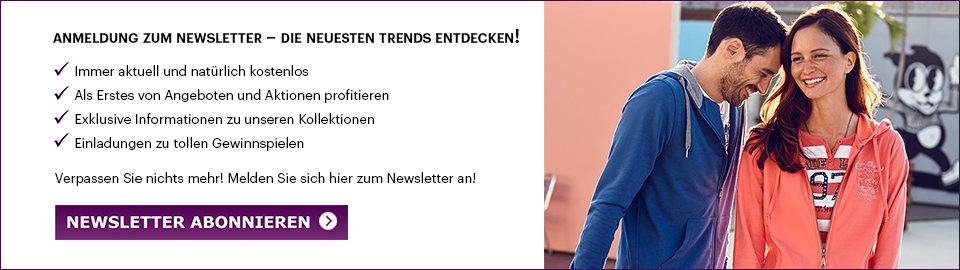 Newsletteranmeldung